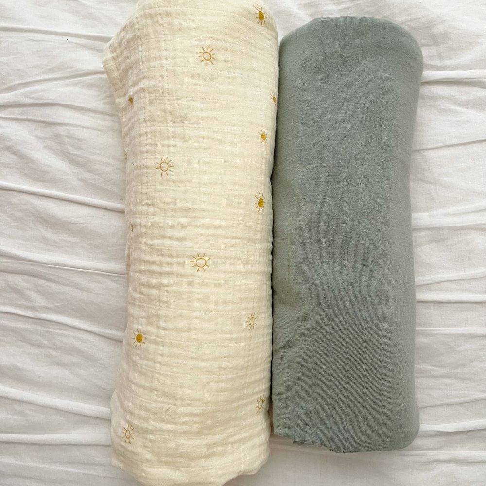 Mushie and Mebie Baby Swaddles